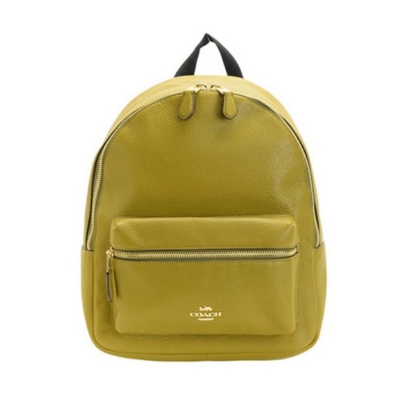 Coach Bags Coach Pebble Leather Medium Charlie Backpack Poshmark